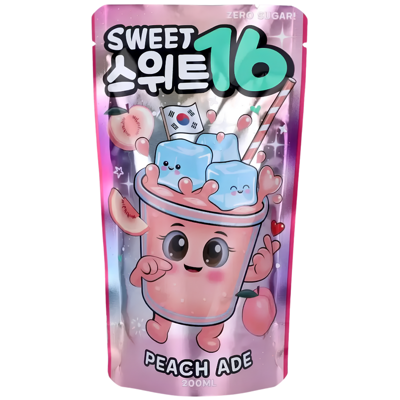 Sweet16 Peach 10X200ml dimarkcash&carry