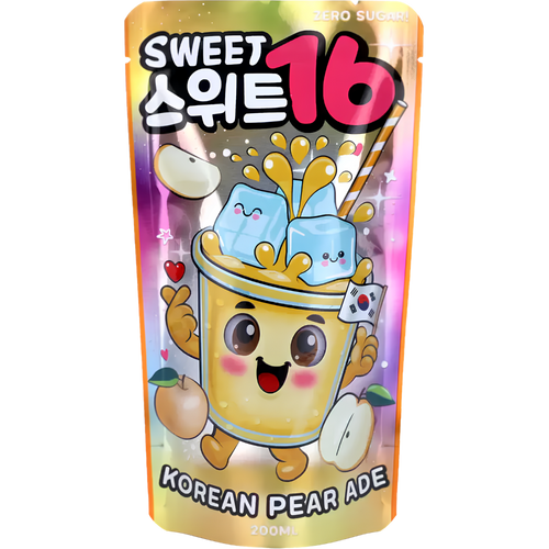 Sweet16 Korean Pear 10X200ml dimarkcash&carry