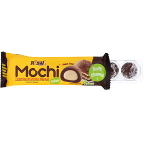 Royal Mochi SnackPack Tiramisu & Creme 12X40g dimarkcash&carry