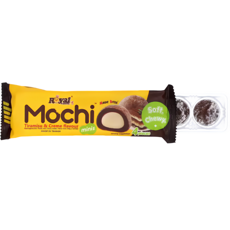 Royal Mochi SnackPack Tiramisu & Creme 12X40g dimarkcash&carry