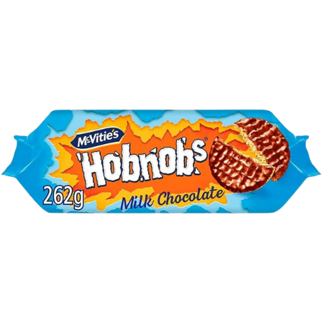 McVities Hobnobs Milk Chocolate ulker PM £2.25 15x262g dimarkcash&carry
