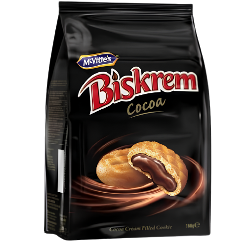 McVities Biskrem Cocoa Cream 12x160g dimarkcash&carry