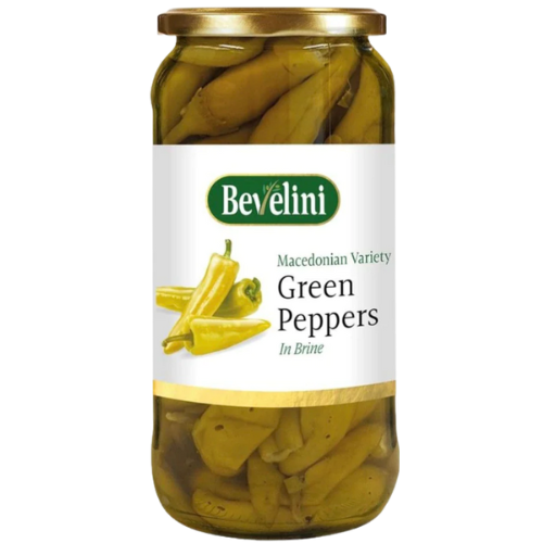 Bevelini Green Pickled Pepper 6X440G