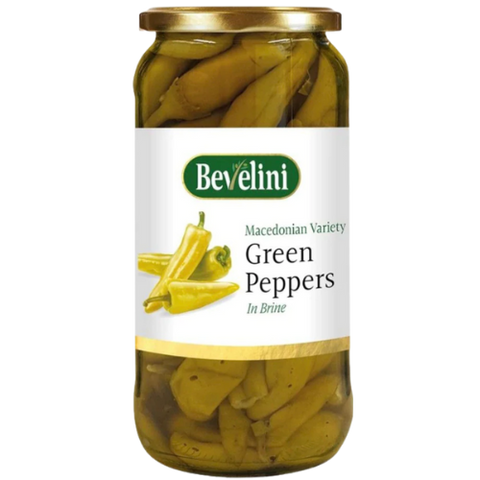 Bevelini Green Pickled Pepper 6X440G