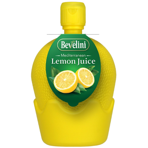 Bevelini Lemon Juice Squeezy 12X200ML
