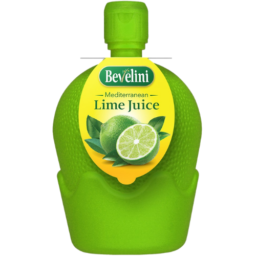 Bevelini Lime Juice Squeezy 12X200ML
