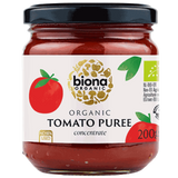 Organic Biona Tomato Puree 6X200G