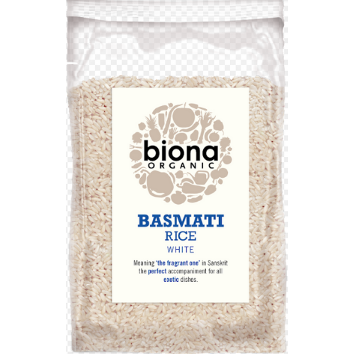 Organic Biona Basmati Rice White 6X500G