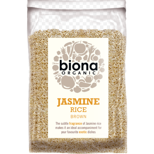 Biona Jasmine Rice Brown 6X500G