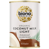 Organic Biona Coconut Milk 9% 6X400G