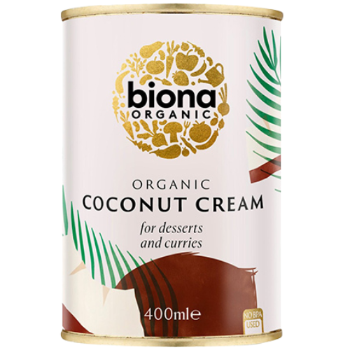 Organic Biona Coconut Cream 6X400Gr