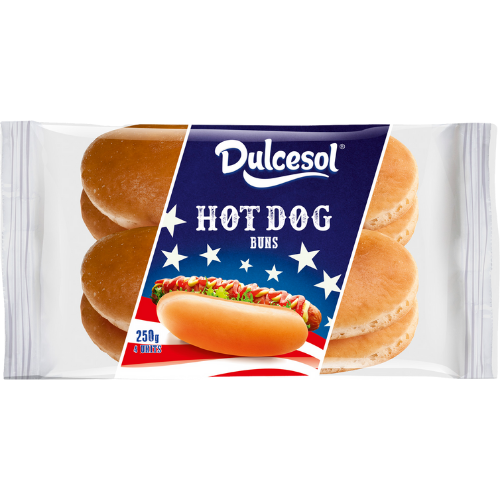 Hot Dog Buns 8X250G