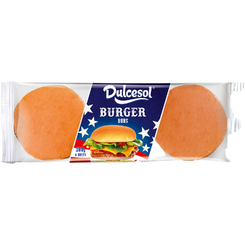 Plain Burger Buns 8X300G