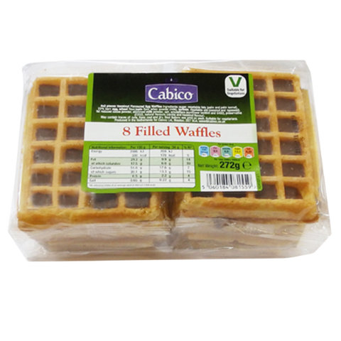 Cabico Chocolate Filled Waffles 12X272G