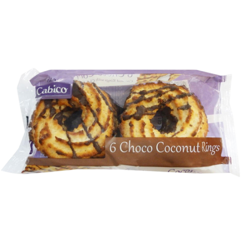 Cabico 6 Choc Coconut Rings 16X200G