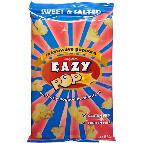 Eazy Pop Corn - Sweet&Salted 16X85G