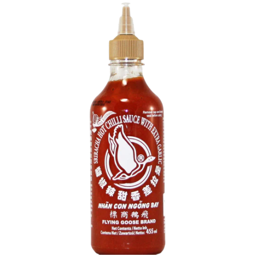 Flying Goose Sriracha Chilli Sauce Extra Garlic 6X455Ml