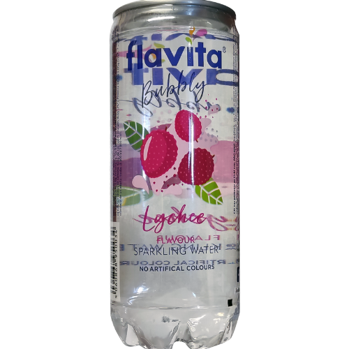 Flavita Bubbly Lyche Can 24X300Ml