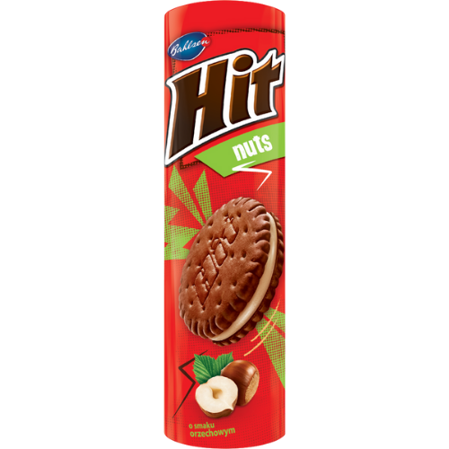 Hit Hazelnut Biscuit 24x220g