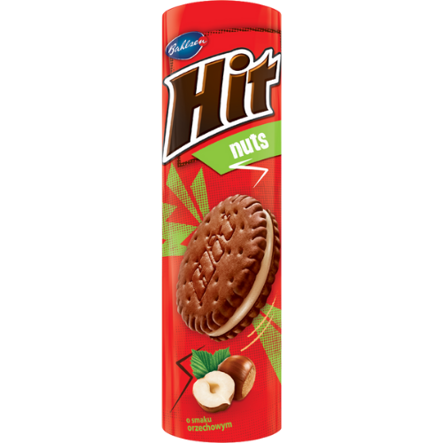 Hit Hazelnut Biscuit 24X220G