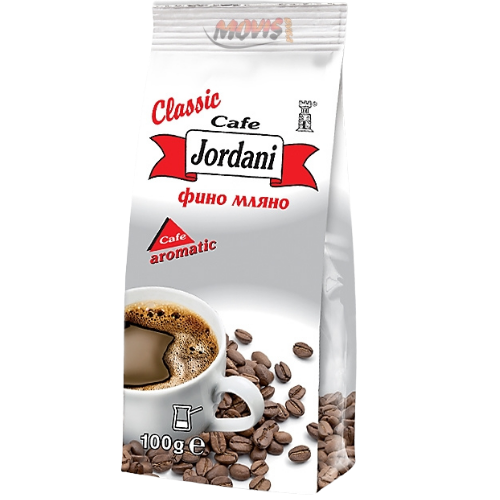 Jordani Fine Ground Coffee 20X100G