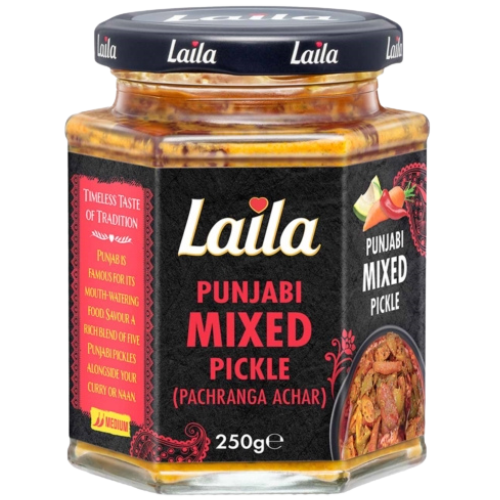 Laila Punjabi Mixed Pickle 12X250G