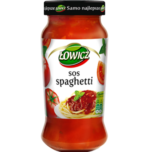 Lowicz Spaghetti Sauce 6X500G