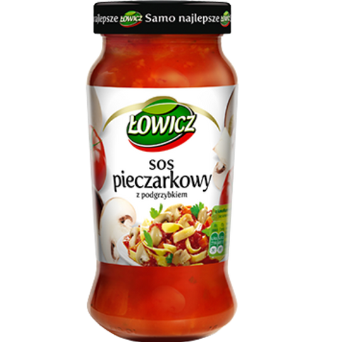 Lowicz Mushroom Sauce 6X520G/Jar