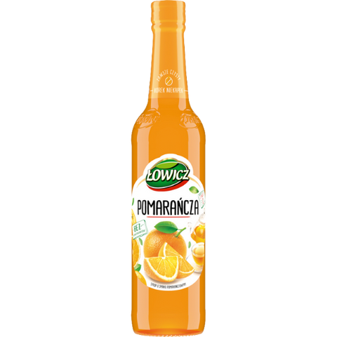 Lowicz Orange Syrup 6X400Ml