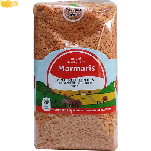 Marmaris Red Lentils Split 6X1Kg