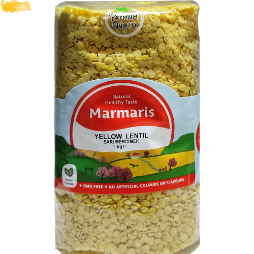Marmaris Yellow Lentils Split 6X1Kg