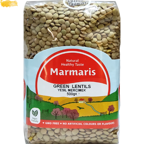 Marmaris Green Lentils 6X500G