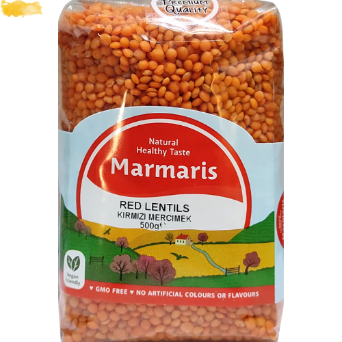 Marmaris Red Lentils 6X500G