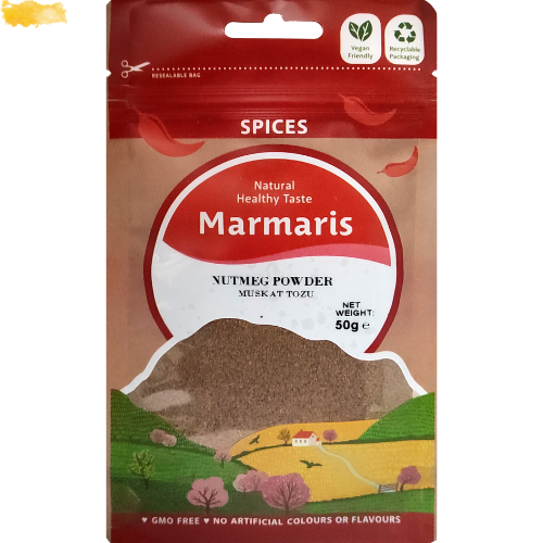 Marmaris Nutmeg Powder 10X50Gr