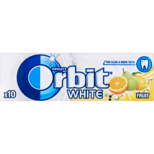 Orbit White Fruit Drops 30X14G