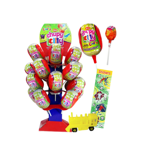 Aras Mega Lollipop With Toy 24X36G