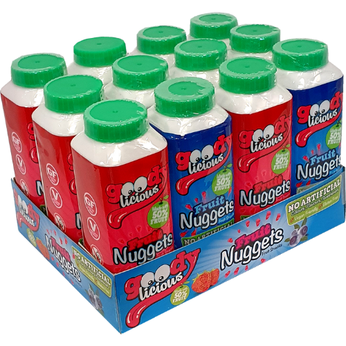 Goody Licious Fruit Nuggets 12X43G