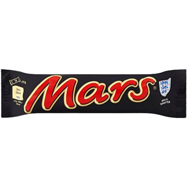 Mars Chocolate Bar 40X51G